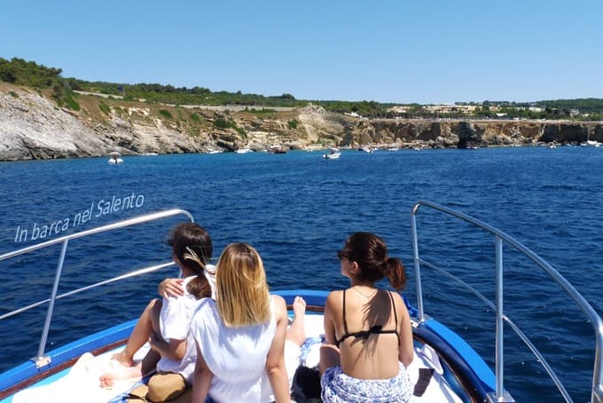 E6: Sei ore in barca lungo la costa da Castro a Otranto